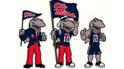 From Rebel to Landshark: How the Mississippi Landshark Mascot Represents the School's Transformation